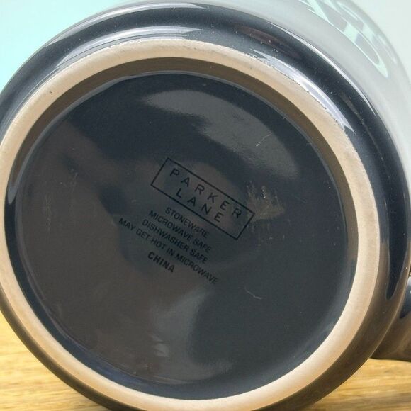 Cat Dad Stoneware Coffee Mug Charcoal Gray Parker Lane Cat Lover Gift - Picture 5 of 7